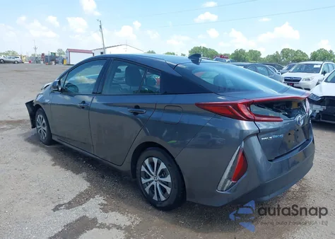 2020 Toyota Prius Prime Xle from USA, damaged, VIN JTDKARFPSL3126789